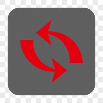 Refresh Interface Toolbar Button Stock Illustration