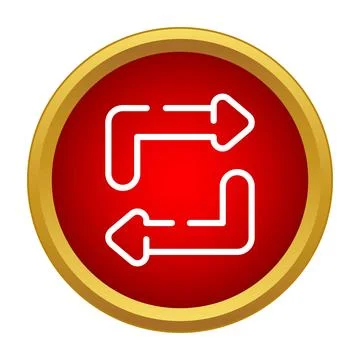 Refresh reload cyclic arrows update icon concept イラスト素材