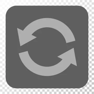 Refresh Rounded Square Button イラスト素材