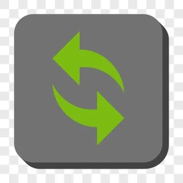 Refresh Rounded Square Button Stockillustratie