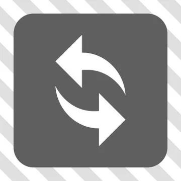 Refresh Rounded Square Button イラスト素材