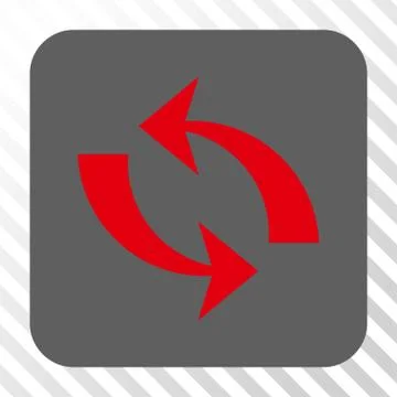Refresh Rounded Square Button イラスト素材