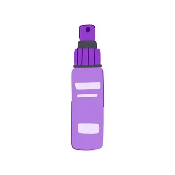 Refresh setting spray cartoon vector illustration Stock Illustration