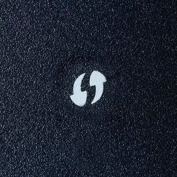 Refresh sign on dark Plastic background Stock Photos