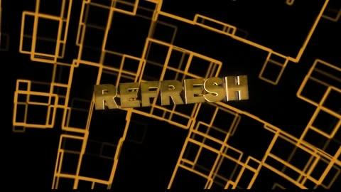 Refresh Technology Word with background Stock Footage 294588738
