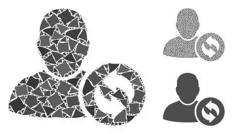 Refresh user Composition Icon of Tremulant Parts Stock Illustration