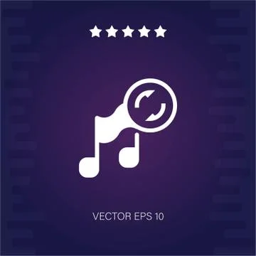 Refresh vector icon Stock Illustration