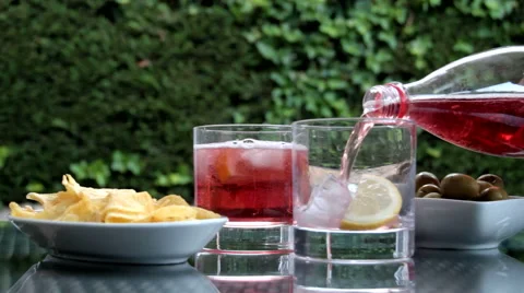 Refreshing appetizer Stock Footage 51991276