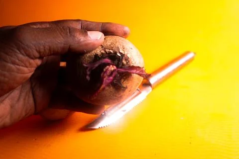 Refreshing beetroot and lemon juice, rich in vitamins, detoxifying properties Foto stock