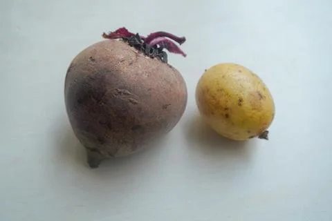 Refreshing beetroot and lemon juice, rich in vitamins, detoxifying properties Stock Photos