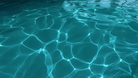 Refreshing blue swimming pool Stock Footage 135227667
