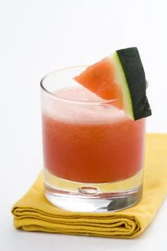 Refreshing cold watermelon juice Stock Photos