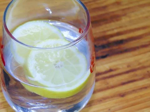 Refreshing cup. Foto stock