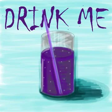 Refreshing drink, drink, soft drink, summer drink, drink for freshness Illustrazione stock