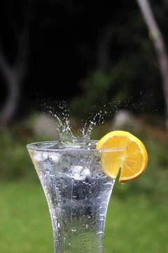 Refreshing Drink Stockfoto's