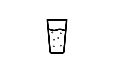 A refreshing glass of iced tea with a straw, showcasing ice cubes and a lem.. Stock Footage 334853099