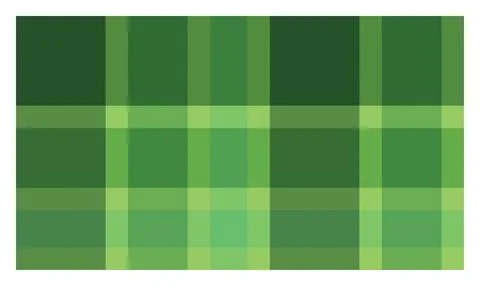 Refreshing green plaid pattern with varying shades and a textured fabric ba.. Stock Illustration