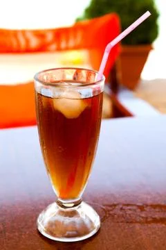 Refreshing ice tea Stock Photos