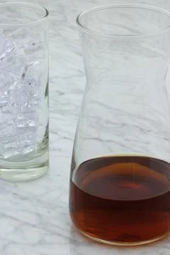 Refreshing iced tea 写真素材