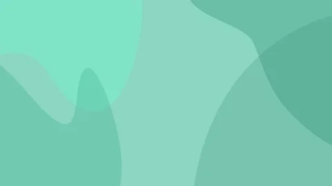 A refreshing loop animation with a trendy green gradient Stock Footage 259373681