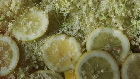 Refreshing natural drink. Stock Footage 130456174
