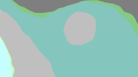 Refreshing Pastel Blue and Green Fluid Background 動画素材 314534071