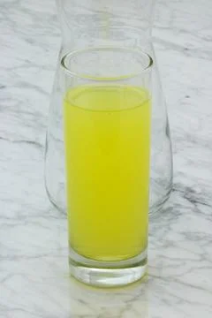 Refreshing pineapple juice Фото
