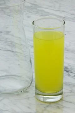 Refreshing pineapple juice 写真素材