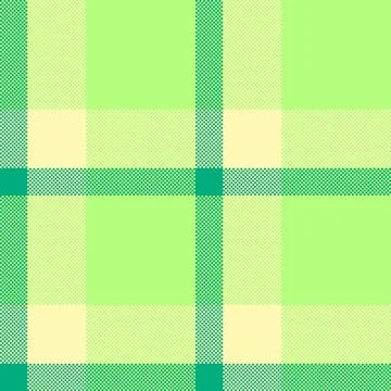 Refreshing plaid pattern in shades of green and beige. Ideal for textile desi Stock Illustration