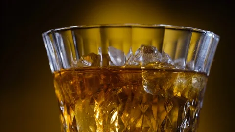Refreshing Rum and Cola Cocktail Stock Footage 103232550