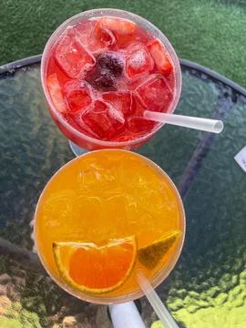 Refreshing Summer Drinks Stock-Fotos