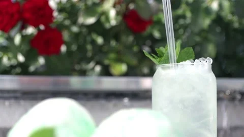 Refreshing sweets on a hot day Stock Footage 230567084