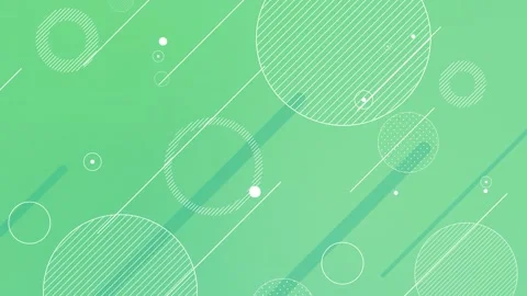 Refreshing turquoise green shape animation. Stock Footage 237212488