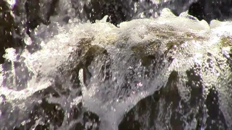 Refreshing waterfall motion background Stock Footage 48941772