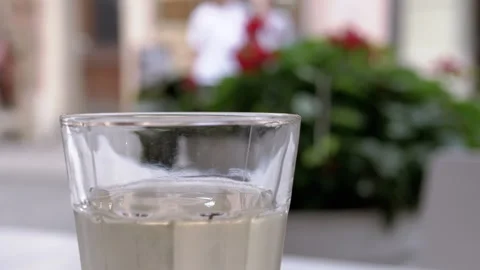 Refreshing White Wine in Croatia Stock Footage 293244197