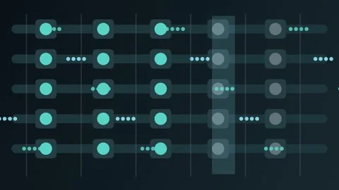 Refrigeration Suction Header Pulse Seamless Loop Stock Footage 346169094