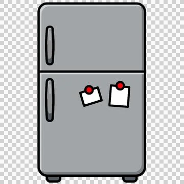 Refrigerator cartoon Иллюстрация