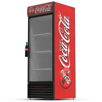 3D Model: Refrigerator Coca Cola 3D Model #90621561 | Pond5