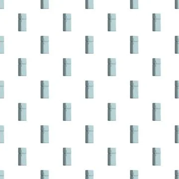 Refrigerator icons creating a seamless pattern background Stock Illustration