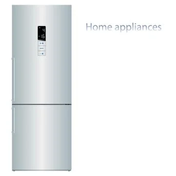 Refrigerator Stock Illustration