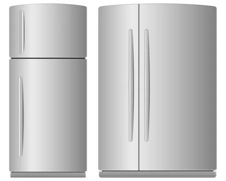 Refrigerator Stock Illustration
