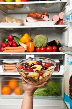 Refrigerator Foto stock