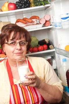 Refrigerator Stock-Fotos