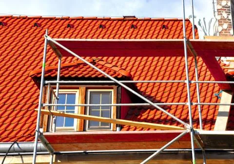 Refubrishment of building Stock Photos