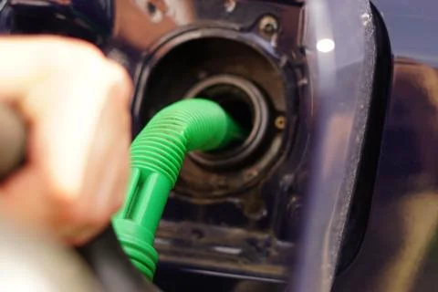 Refueling gas Stock Photos