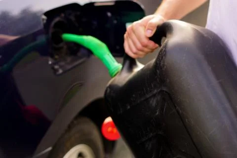 Refueling gas Stock Photos
