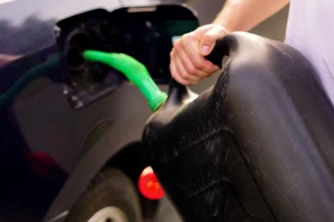 Refueling gas Stock Photos