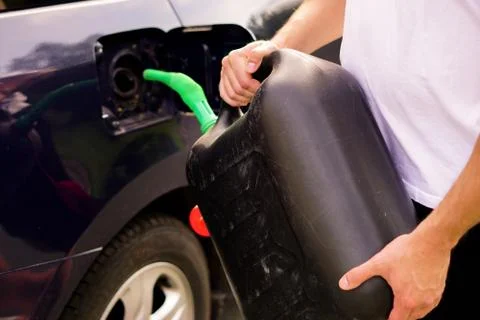 Refueling gas Stock Photos