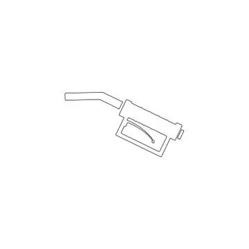 Refueling gun. flat vector icon Stock Illustration