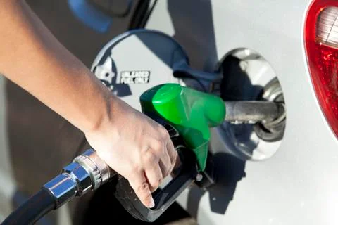 Refueling vehicle Stock Photos
